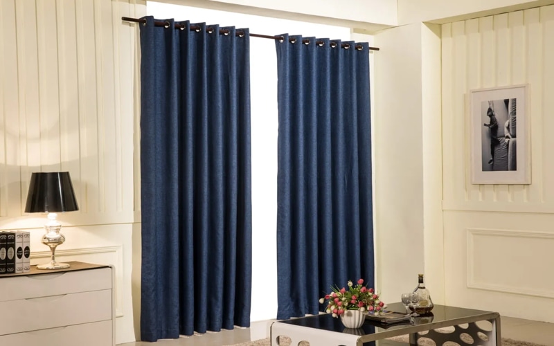 Hang Blackout curtains