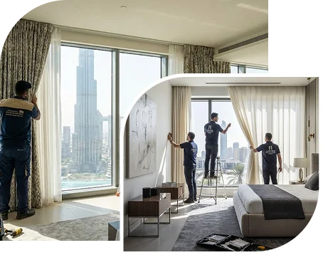 Best Curtain Installation Dubai