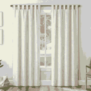 Cream Elegance Linen Drapes