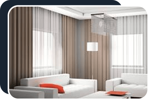 Elegant sheer curtains home