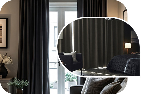 Living Room Blockout Curtains