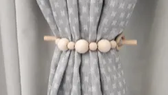 Modern window tie backs