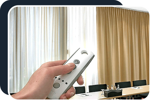 Motorized curtain system