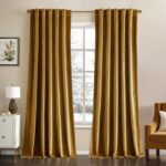 Mustard Velvet Curtains