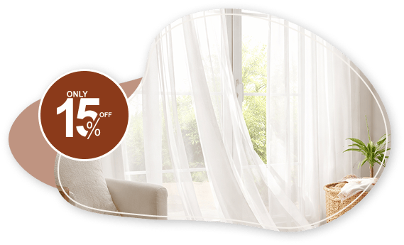 Sheer curtains window design