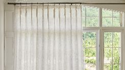 Soft sheer curtains