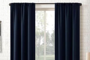 Stylish blackout window curtains
