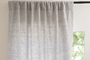 Stylish linen curtains