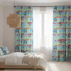 Magenta Pop-Art Hangings — curtains in Dubai