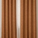 Burnt Orange Luxe Drapes