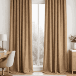 Caramel Luxe Drapes
