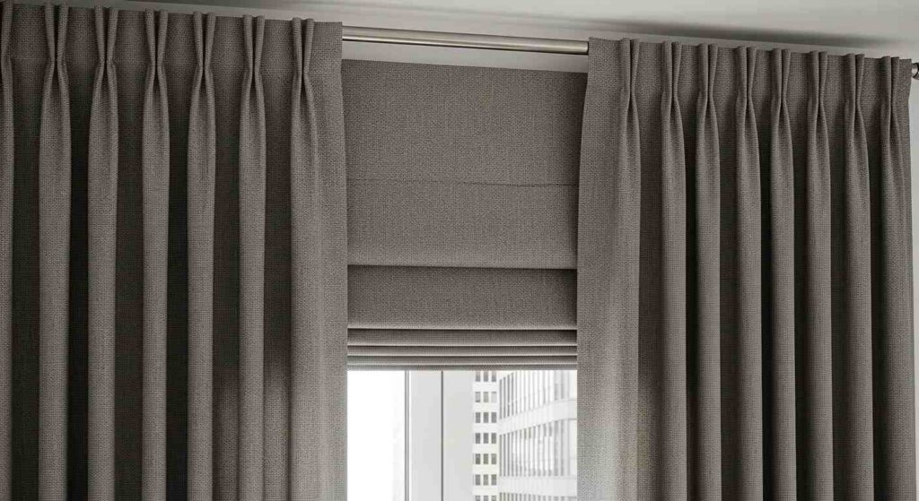 Charcoal Luxe Drapes