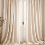 Cream Elegance Curtains
