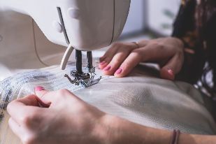 Curtain rod pocket alteration