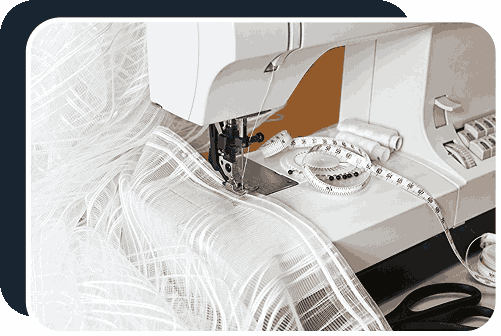 Expert curtain tailoring service