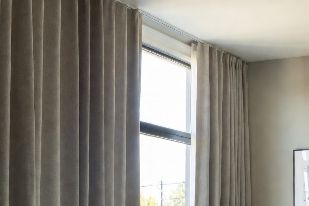 Heavy soundproof curtains