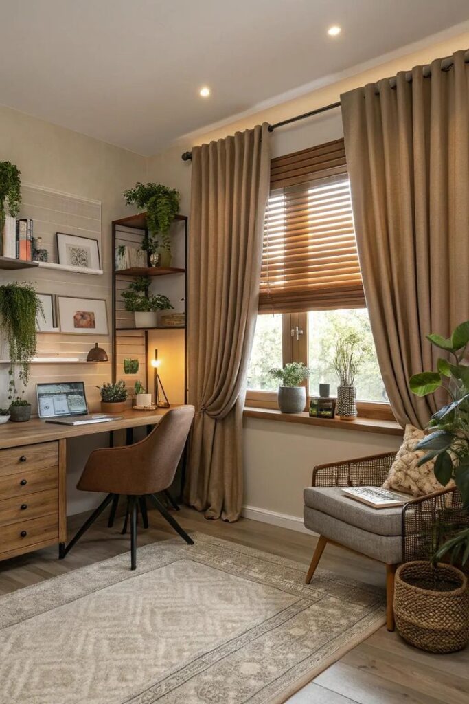 Premium office drapery design