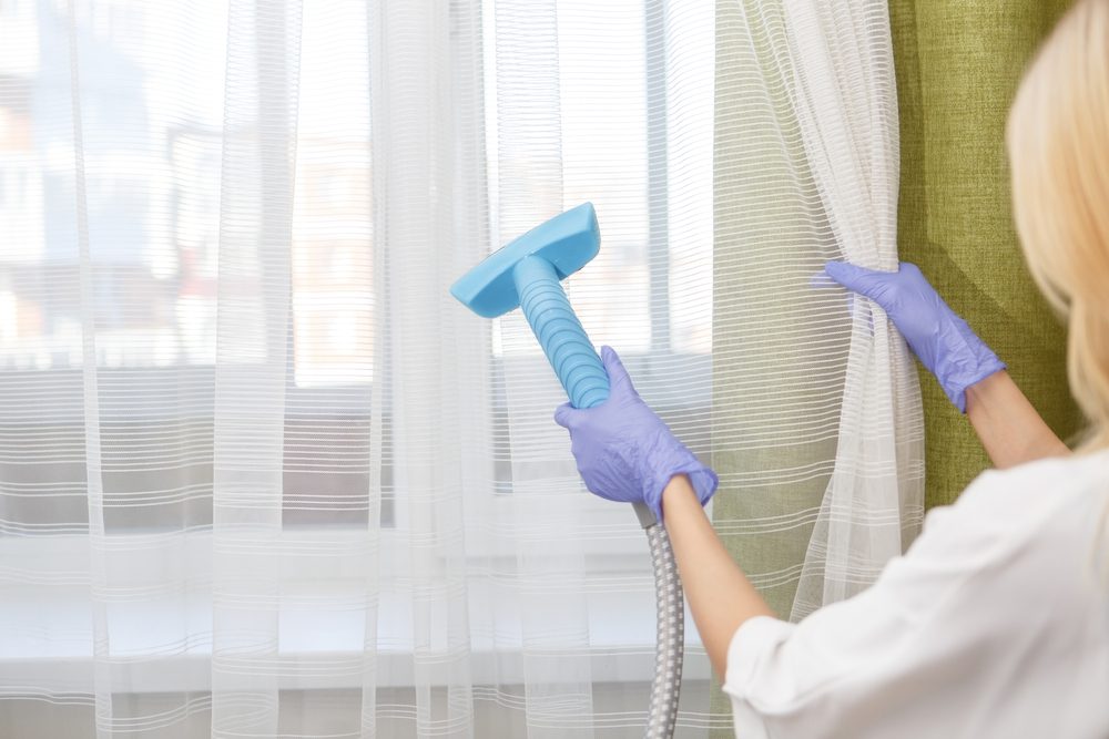 Professional drapery cleaning