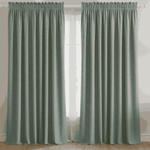 Sage Velvet Curtains