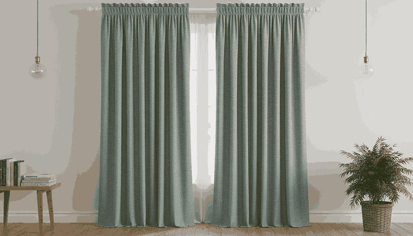 Sage Velvet Curtains