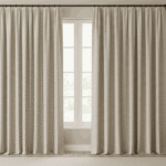 Sand Serene Belgian Drapes