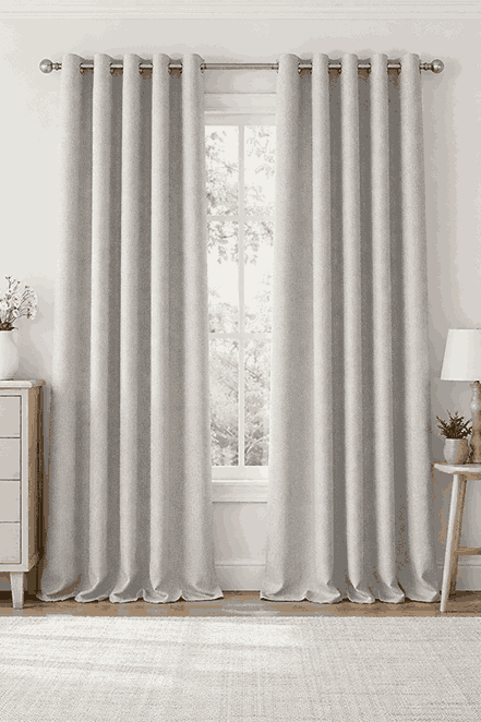Silver Luxe Curtains