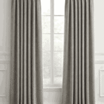 Slate Luxe Pinch-Pleat Drapes