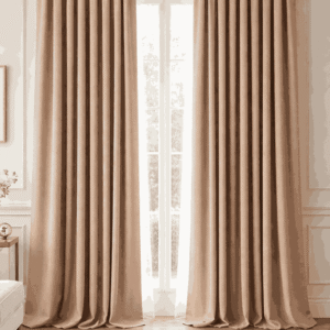 Taupe Luxe Curtains