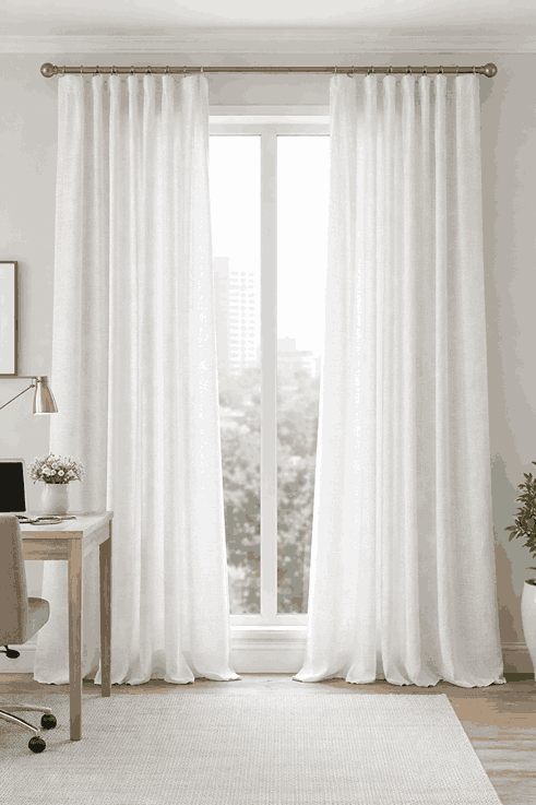 White Luxe Drapes