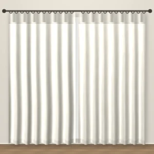 Alabaster Artesia Linen Curtain DF 239-01