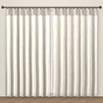 Almond Lino blackout curtain DF 123-47