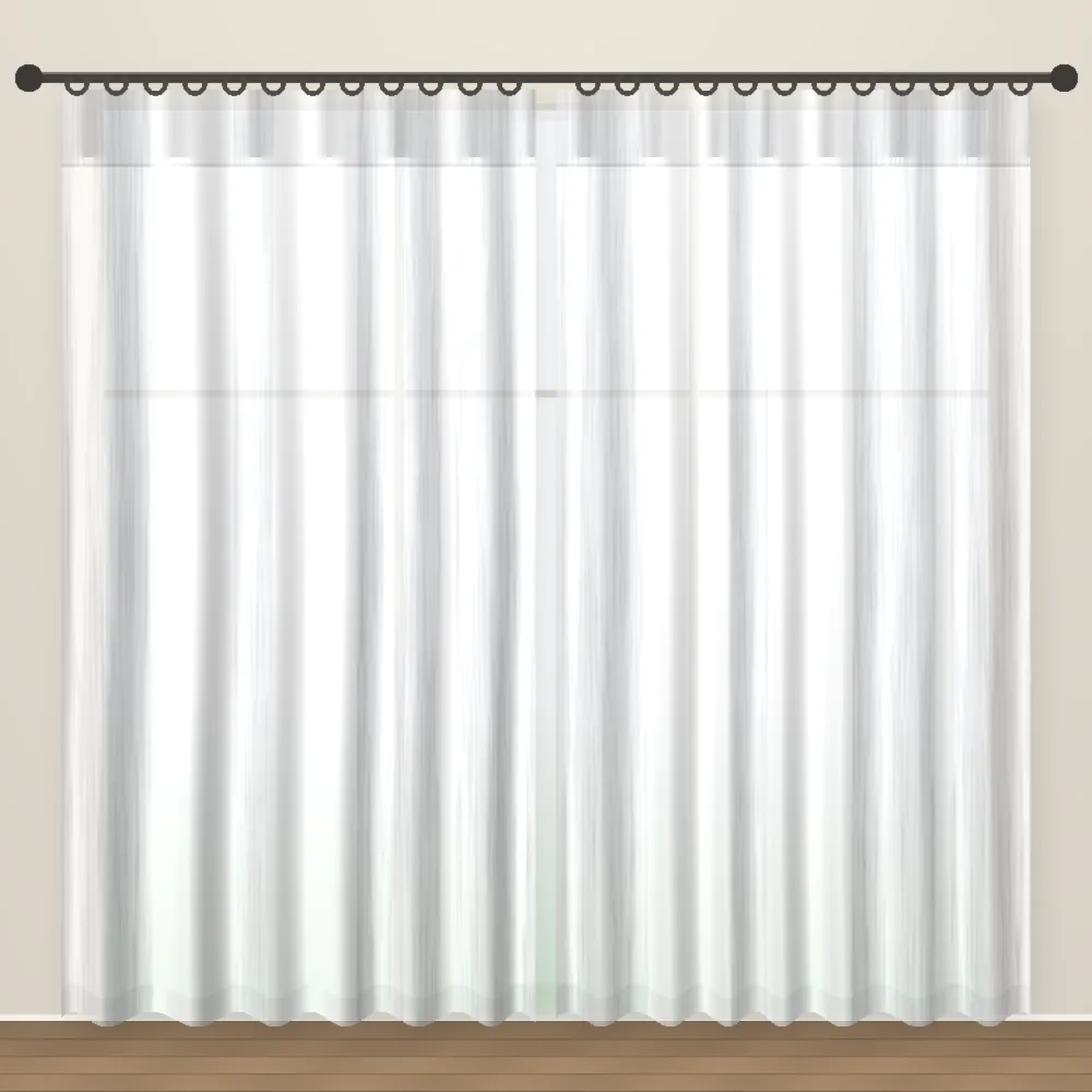 Ash Stripe Luxe Linen Sheer DF 207-50