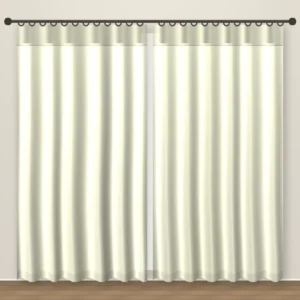 Butter Cream Timeless blackout curtain DF 117-25