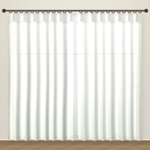 Chalk White Simply Linen Sheer DF 212-46