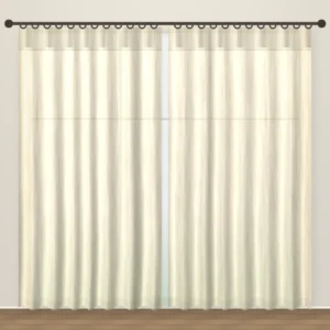 Champagne Luxe Linen Sheer DF 207-13