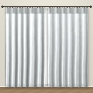 Cloud Grey Lino blackout curtain DF 123-08