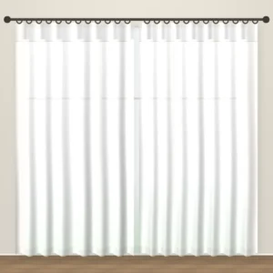 Cloud White Luxe Linen Sheer DF 207-58