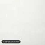 Cloud White Simply Linen Curtain DF 212-05 fabric swatch