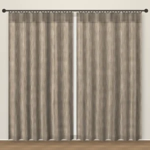 Cocoa Brown Plush blackout curtain DF 122-33
