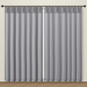Concrete Forever Linen Curtain DF 231-50