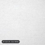 Cool White Plush blackout curtain DF 122-18 fabric swatch