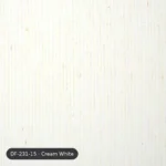Cream White Forever Linen Sheer DF 231-15 fabric swatch