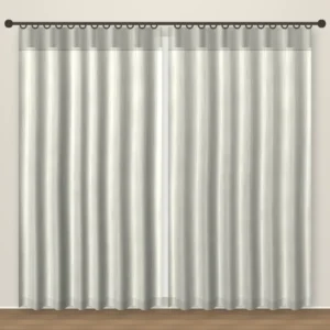 Dove Grey Artesia Linen Curtain DF 239-51