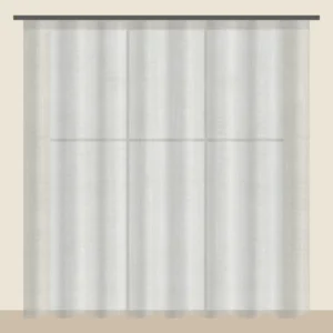 Dove Grey voile sheer curtain DF 702-55