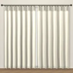 Ecru Rustic Linen linen curtain DF 204-42