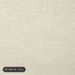 Ecru Rustic Linen linen curtain DF 204-42 fabric swatch