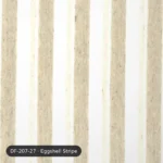 Eggshell Stripe Luxe Linen Sheer DF 207-27 fabric swatch