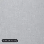 Fog Grey Forever Linen Curtain DF 231-18 fabric swatch
