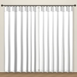 Frost Ivory Luxe Linens linen curtain DF 207-61