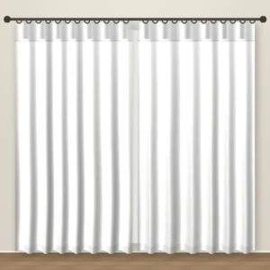 Frost White Luxe Linens linen curtain DF 207-30